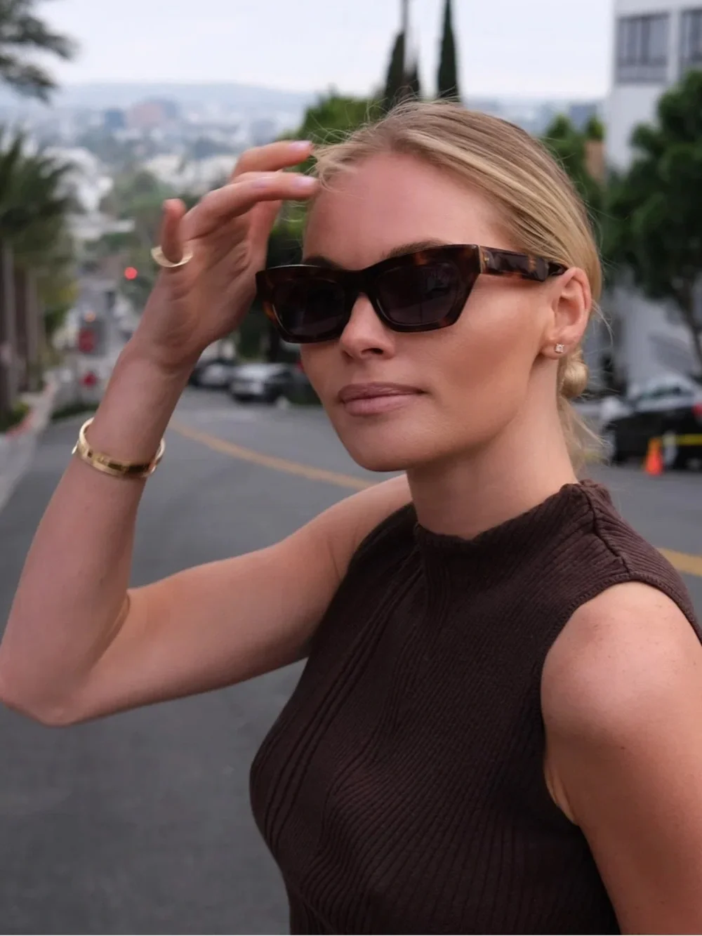 Claire Rose x Apercu Eyewear Marrakesh Sunglasses in Tortoise
